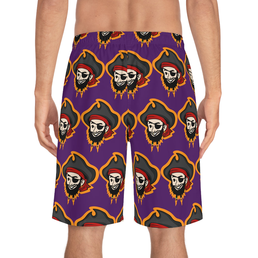 Men's Board Shorts Purple