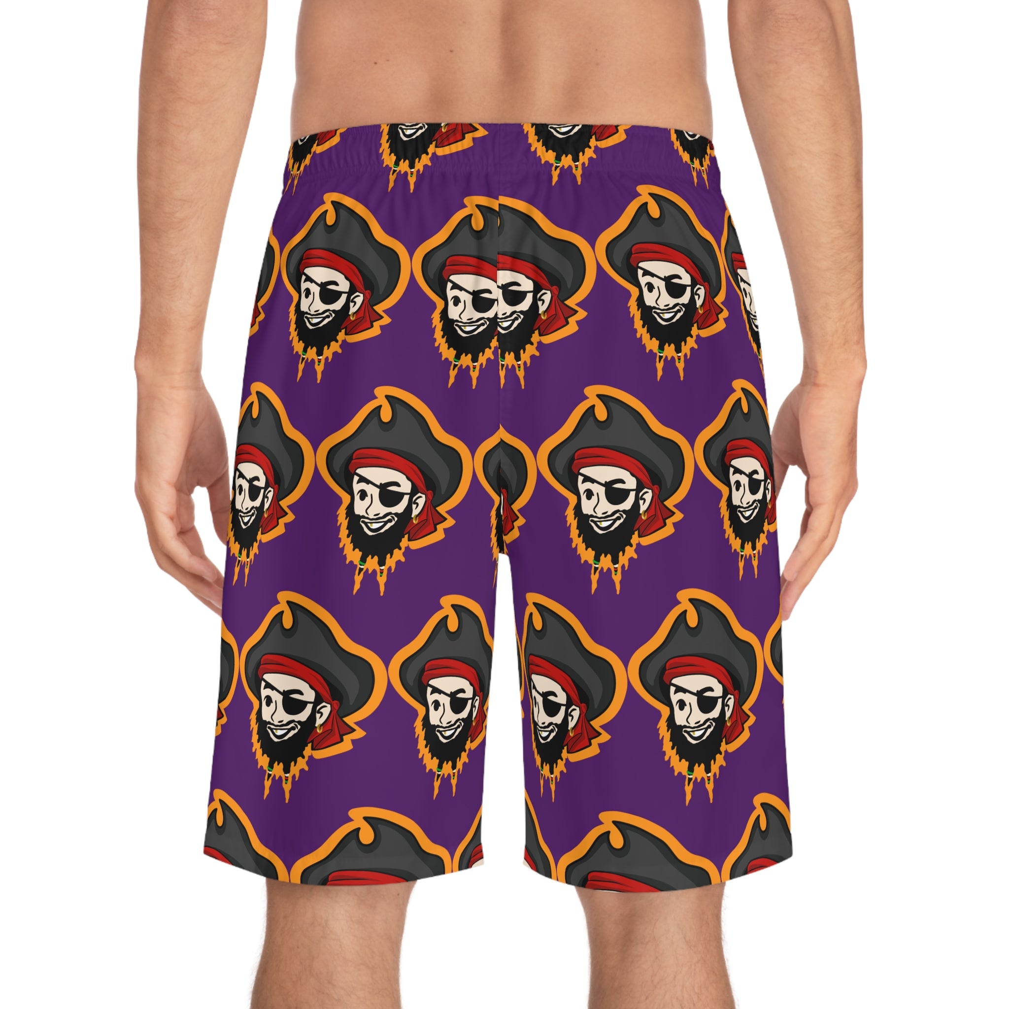 Men's Board Shorts Purple