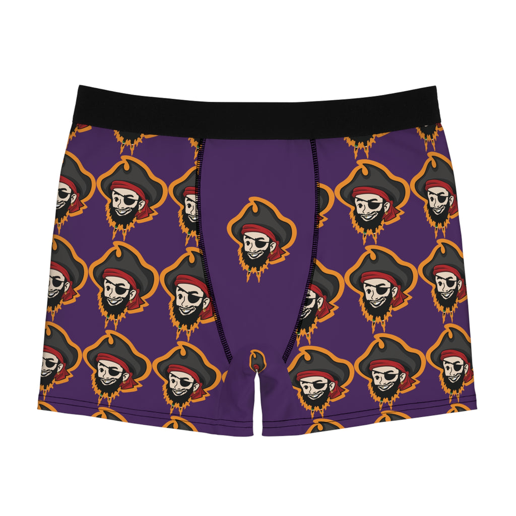 Captain Saicin Hot Sauce Boxer Briefs — Pirate Pattern Men’s Underwear