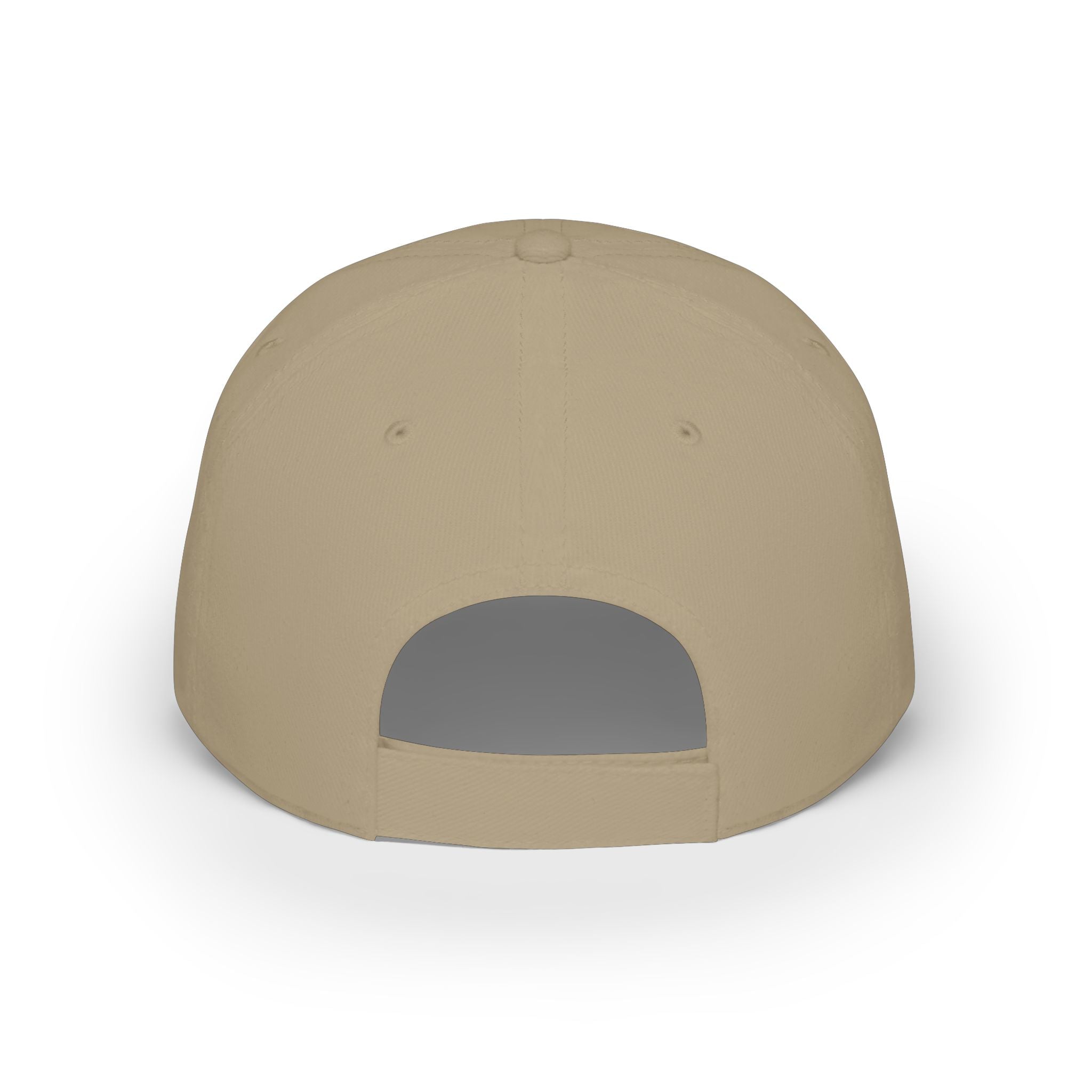 Pirate Skull Logo Low Profile Baseball Cap — Embroidered Buccaneer Hat