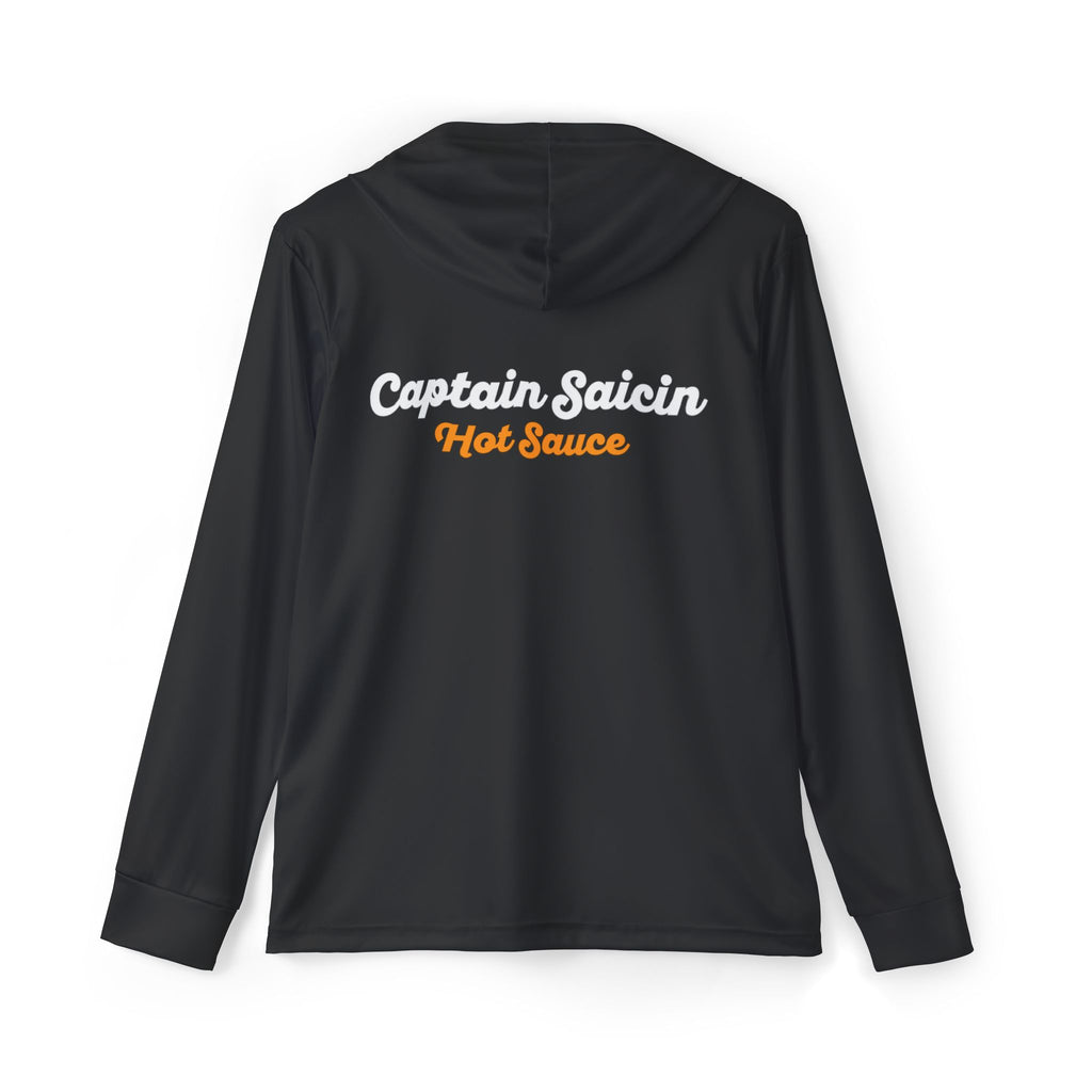 Captain Saicin Hot Sauce Hoodie — Men's Sports Warmup Pullover