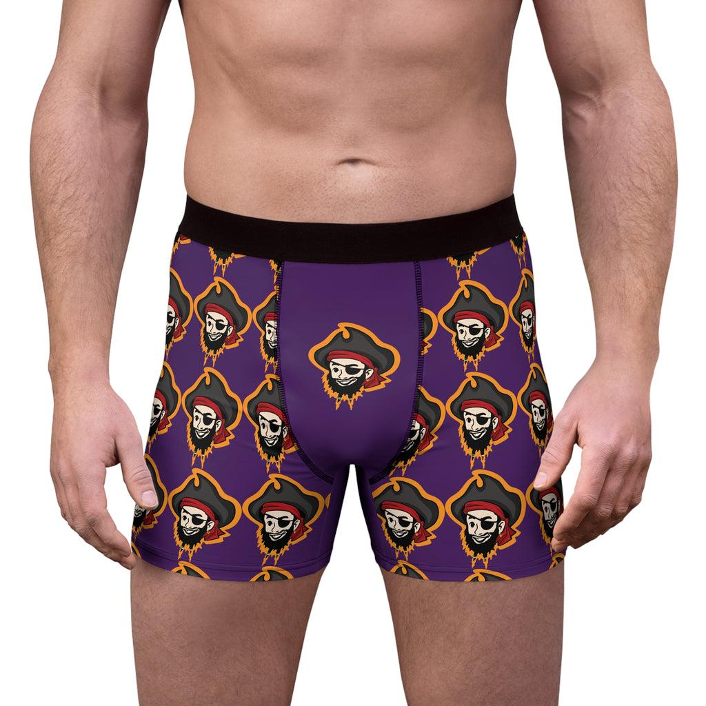 Captain Saicin Hot Sauce Boxer Briefs — Pirate Pattern Men’s Underwear