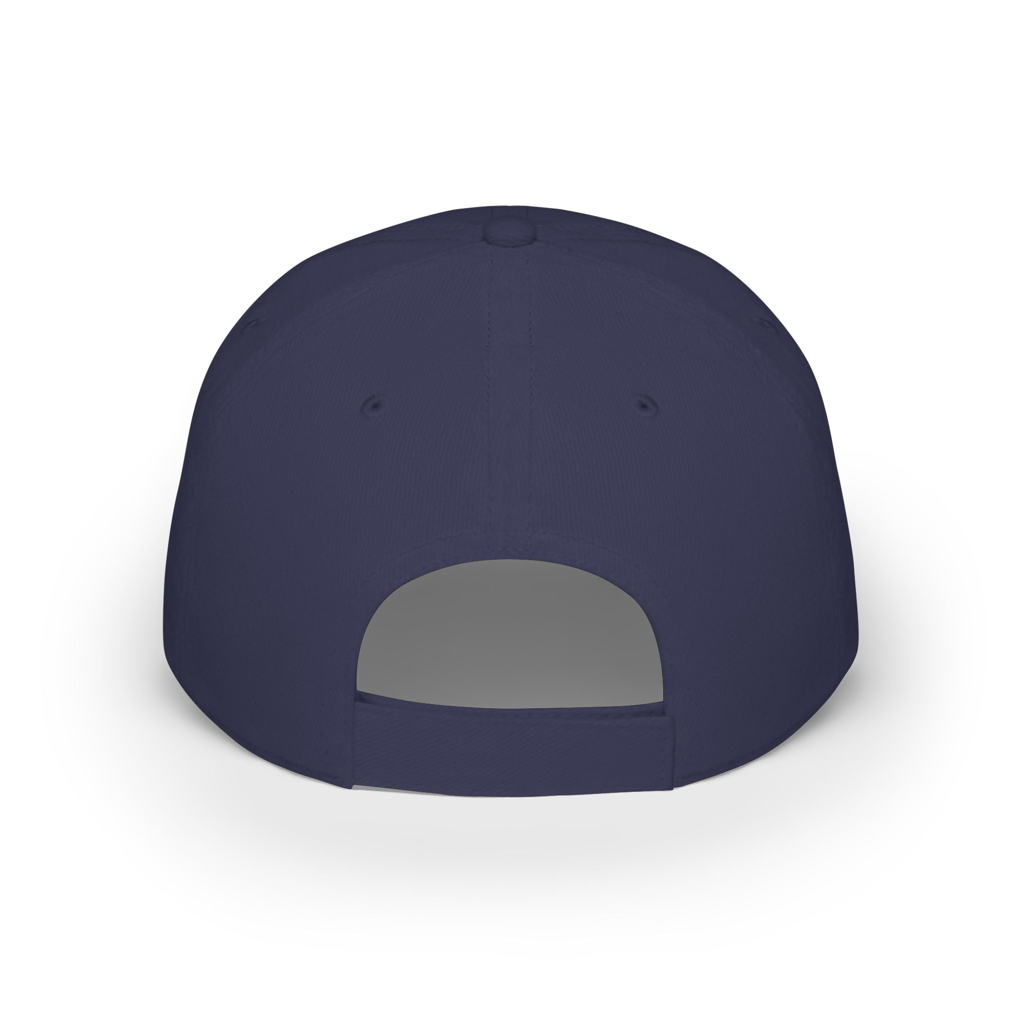 Pirate Skull Logo Low Profile Baseball Cap — Embroidered Buccaneer Hat
