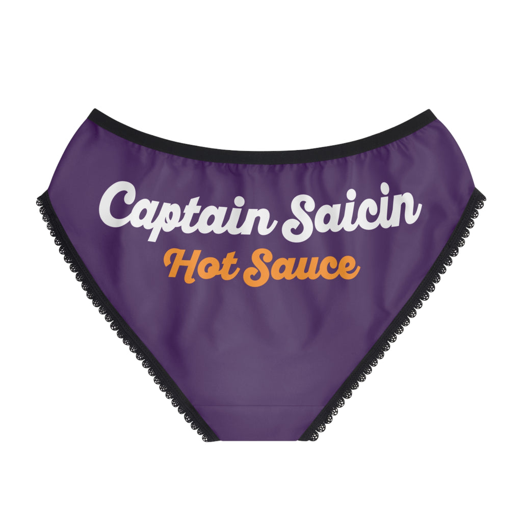 Captain Saicin Hot Sauce Patterned Women’s Briefs